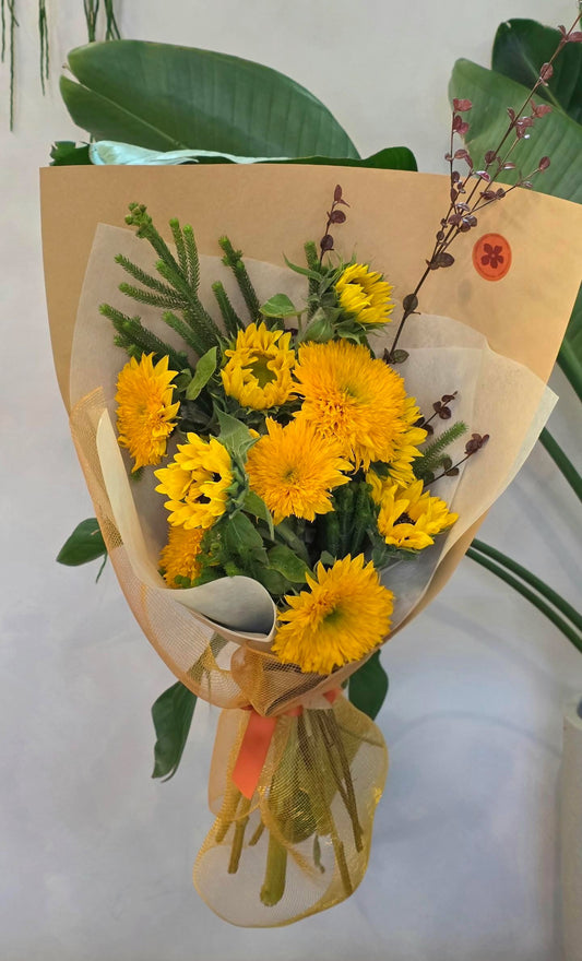 Sunflowers En Masse