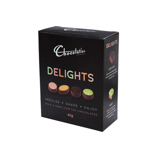 Chocolatier Australia Delights Milk & Dark Chocolate Gift Box